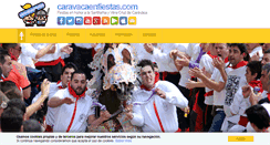 Desktop Screenshot of caravacaenfiestas.com