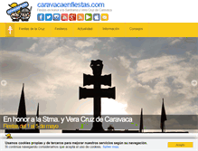 Tablet Screenshot of caravacaenfiestas.com